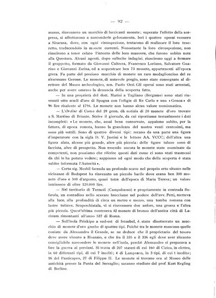 Rassegna numismatica, finanziaria e tecnico-monetaria