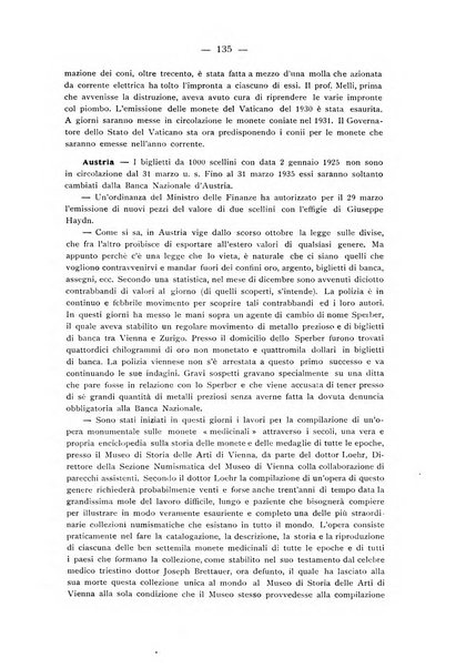 Rassegna numismatica, finanziaria e tecnico-monetaria