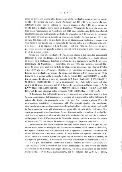 Rassegna numismatica, finanziaria e tecnico-monetaria