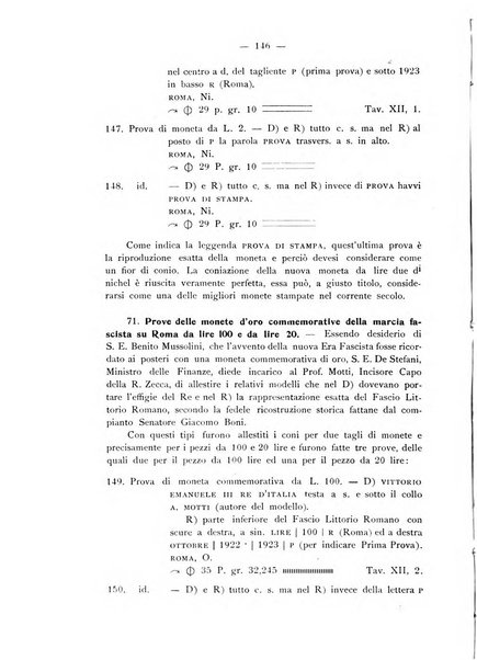 Rassegna numismatica, finanziaria e tecnico-monetaria