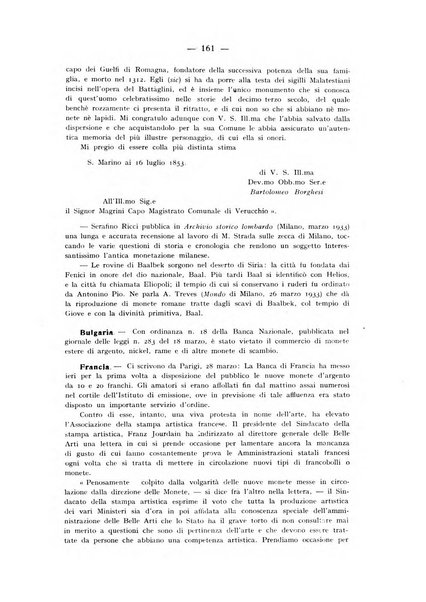 Rassegna numismatica, finanziaria e tecnico-monetaria