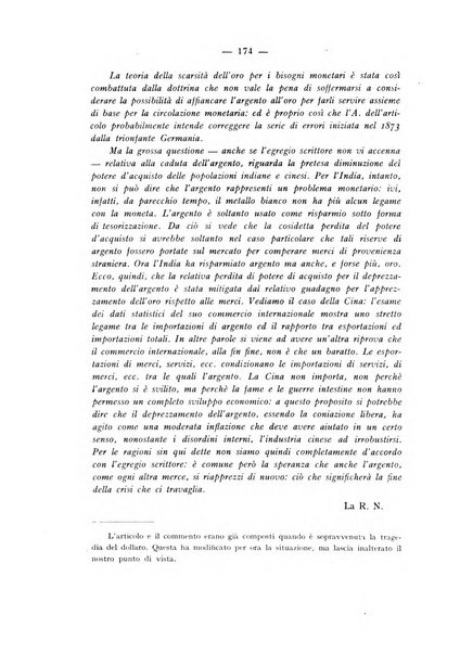 Rassegna numismatica, finanziaria e tecnico-monetaria