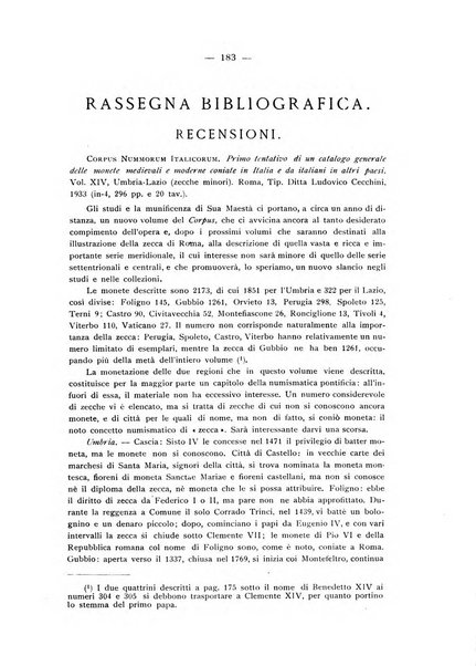 Rassegna numismatica, finanziaria e tecnico-monetaria