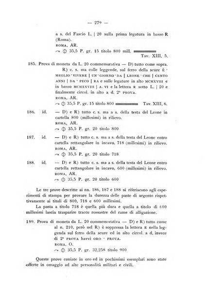 Rassegna numismatica, finanziaria e tecnico-monetaria