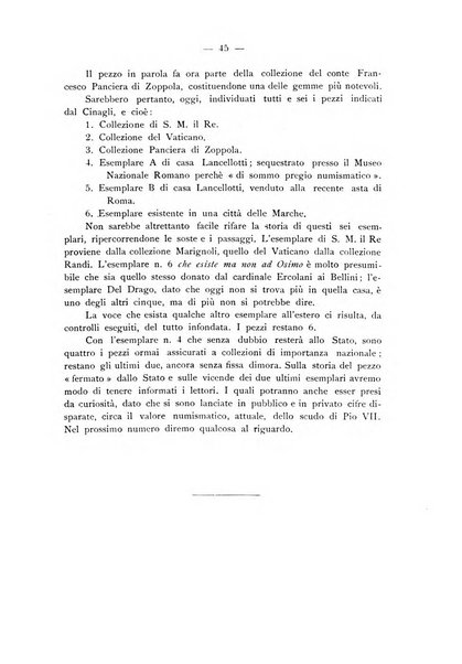 Rassegna numismatica, finanziaria e tecnico-monetaria