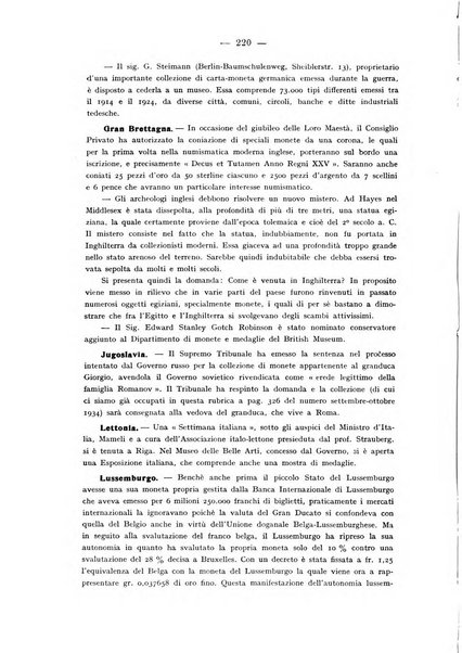 Rassegna numismatica, finanziaria e tecnico-monetaria