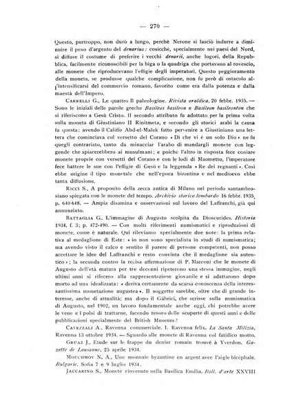 Rassegna numismatica, finanziaria e tecnico-monetaria