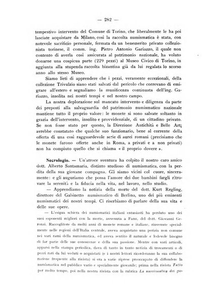 Rassegna numismatica, finanziaria e tecnico-monetaria