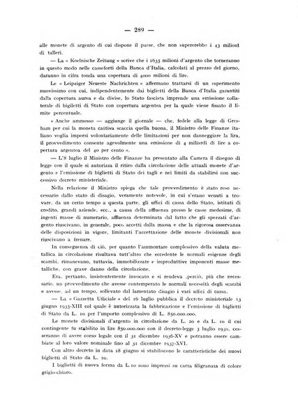 Rassegna numismatica, finanziaria e tecnico-monetaria