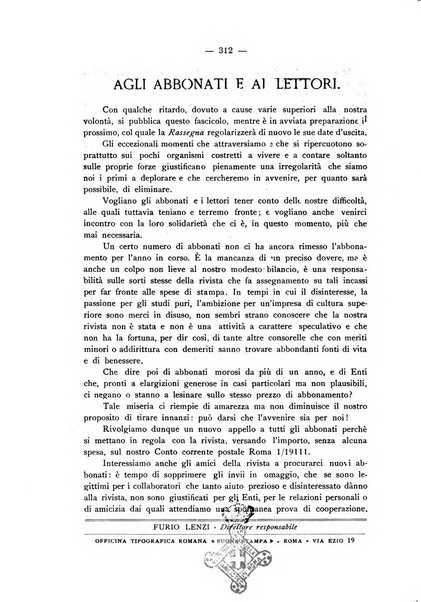 Rassegna numismatica, finanziaria e tecnico-monetaria