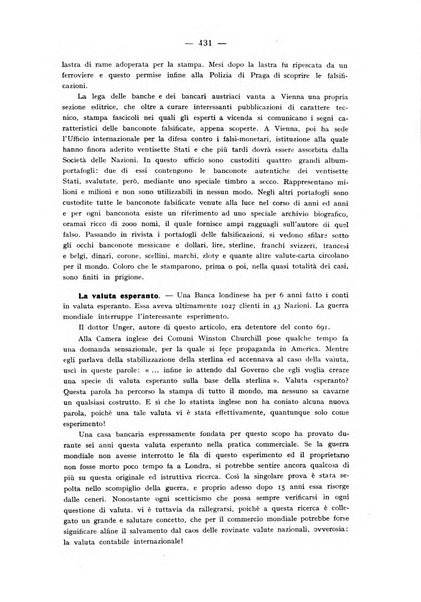 Rassegna numismatica, finanziaria e tecnico-monetaria