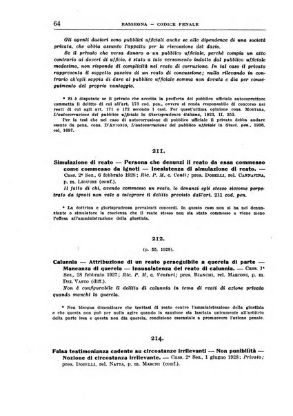 Rassegna penale dizionario di dottrina, giurisprudenza, legislazione