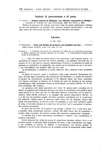 Rassegna penale dizionario di dottrina, giurisprudenza, legislazione