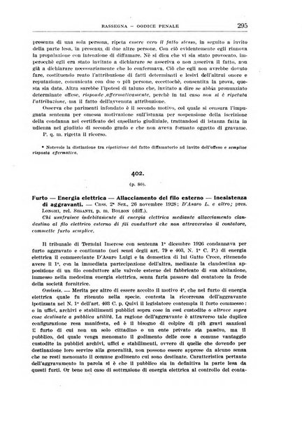 Rassegna penale dizionario di dottrina, giurisprudenza, legislazione