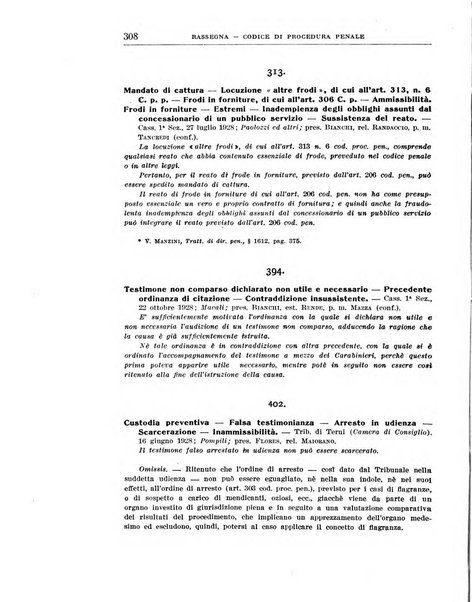 Rassegna penale dizionario di dottrina, giurisprudenza, legislazione