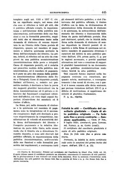 Rassegna penale dizionario di dottrina, giurisprudenza, legislazione