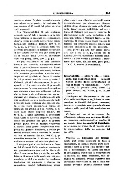 Rassegna penale dizionario di dottrina, giurisprudenza, legislazione