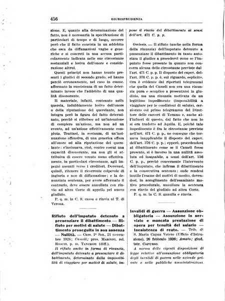 Rassegna penale dizionario di dottrina, giurisprudenza, legislazione