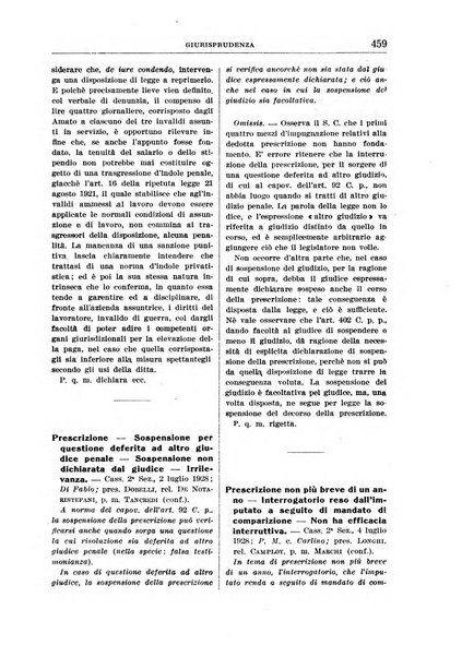 Rassegna penale dizionario di dottrina, giurisprudenza, legislazione