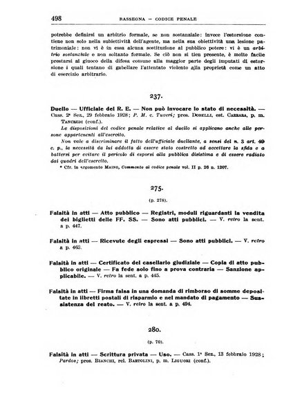 Rassegna penale dizionario di dottrina, giurisprudenza, legislazione