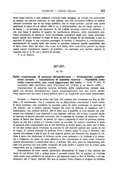 Rassegna penale dizionario di dottrina, giurisprudenza, legislazione