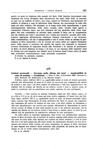 Rassegna penale dizionario di dottrina, giurisprudenza, legislazione