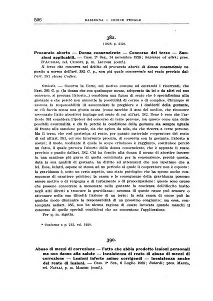 Rassegna penale dizionario di dottrina, giurisprudenza, legislazione