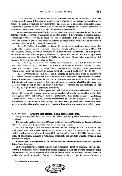 Rassegna penale dizionario di dottrina, giurisprudenza, legislazione