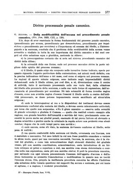 Rassegna penale dizionario di dottrina, giurisprudenza, legislazione