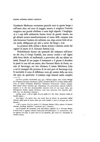 Rassegna storica del Seprio pubblicata a cura delle Sezioni di Varese, Gallarate e Busto Arsizio e del Museo civico di Varese