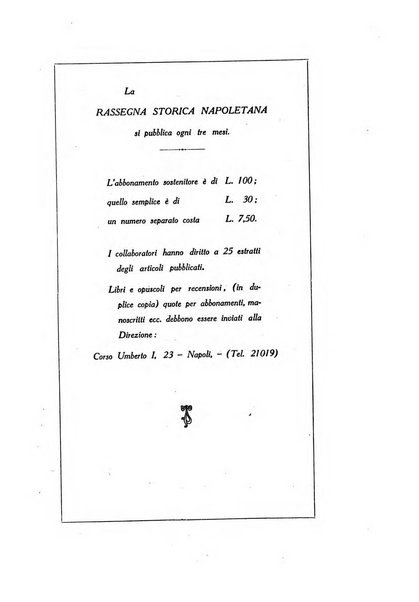 Rassegna storica napoletana