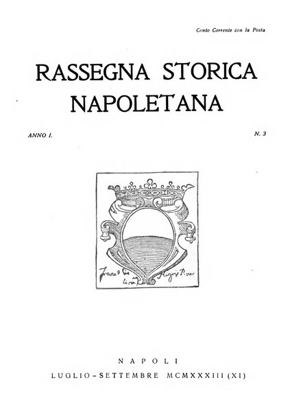 Rassegna storica napoletana