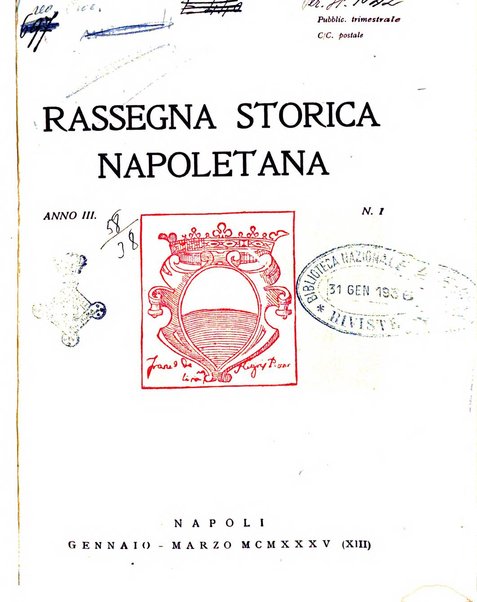 Rassegna storica napoletana