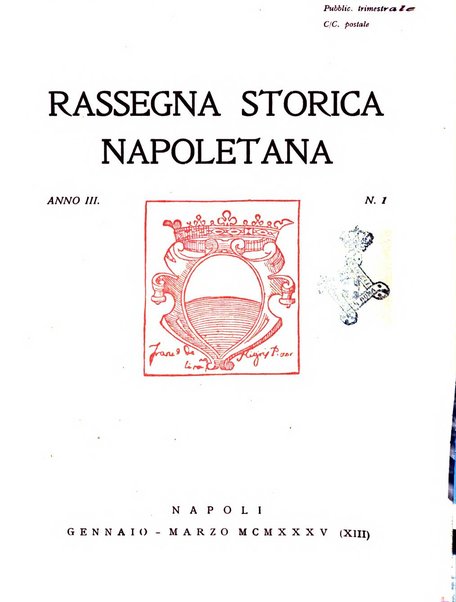 Rassegna storica napoletana