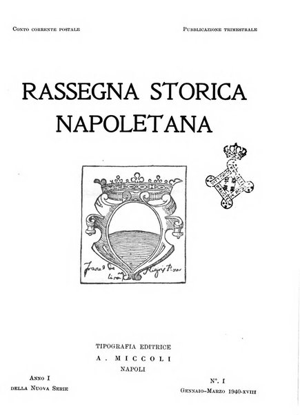 Rassegna storica napoletana