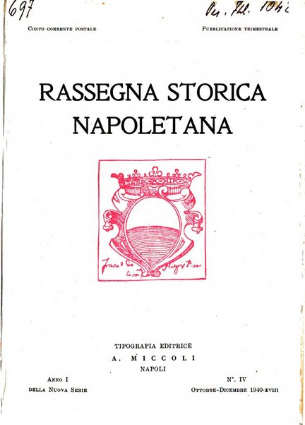 Rassegna storica napoletana