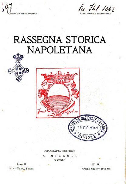 Rassegna storica napoletana