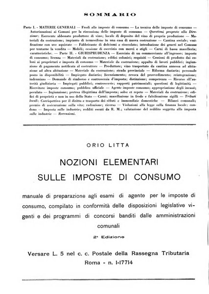 Rassegna tributaria periodico giuridico-finanziario in materia di imposte, di consumo e di tributi locali