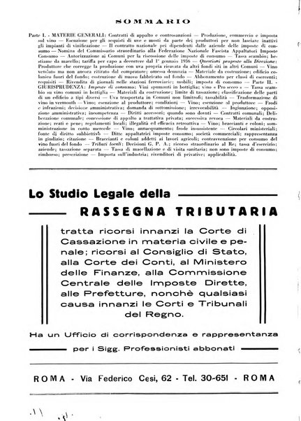 Rassegna tributaria periodico giuridico-finanziario in materia di imposte, di consumo e di tributi locali