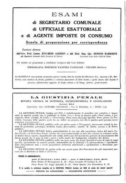 Rassegna tributaria periodico giuridico-finanziario in materia di imposte, di consumo e di tributi locali