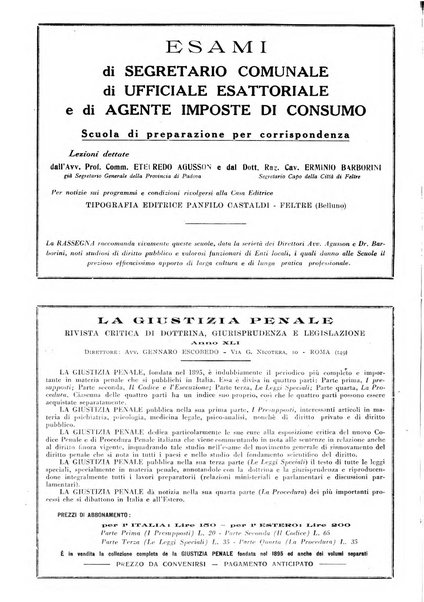 Rassegna tributaria periodico giuridico-finanziario in materia di imposte, di consumo e di tributi locali