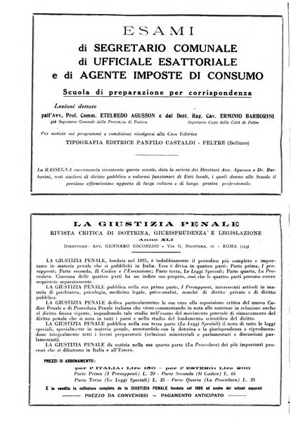 Rassegna tributaria periodico giuridico-finanziario in materia di imposte, di consumo e di tributi locali