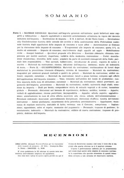 Rassegna tributaria periodico giuridico-finanziario in materia di imposte, di consumo e di tributi locali