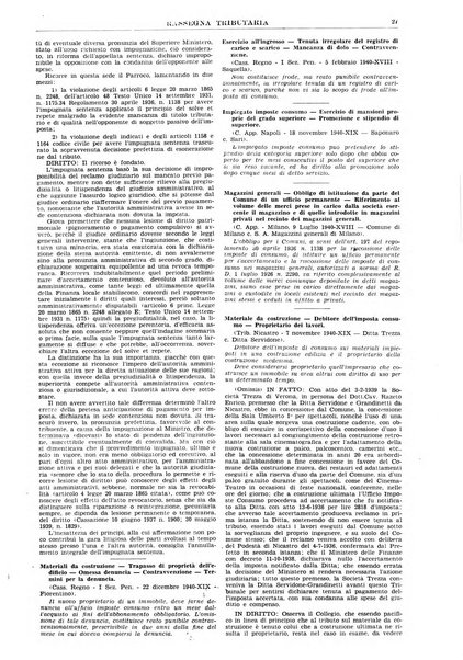 Rassegna tributaria periodico giuridico-finanziario in materia di imposte, di consumo e di tributi locali