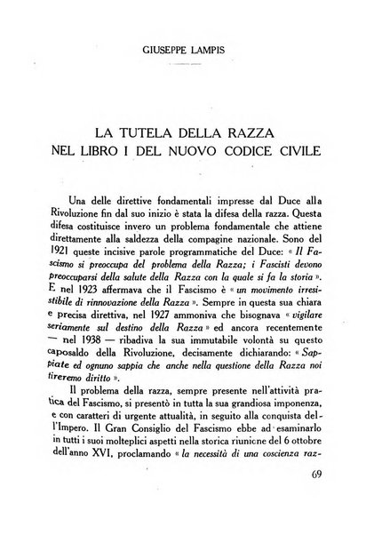 Razza e civilta rivista mensile del Consiglio superiore e della Direzione generale per la demografia e la razza