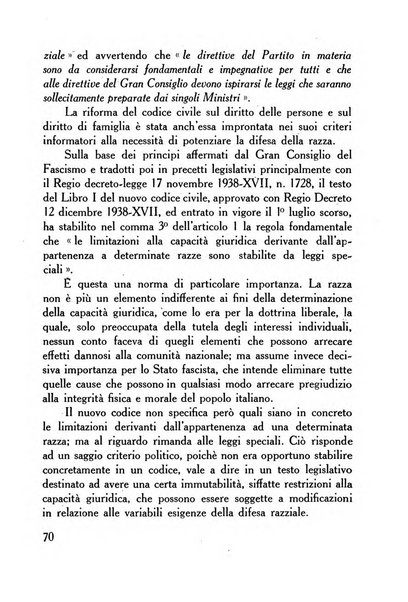 Razza e civilta rivista mensile del Consiglio superiore e della Direzione generale per la demografia e la razza