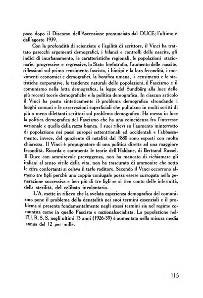 Razza e civilta rivista mensile del Consiglio superiore e della Direzione generale per la demografia e la razza