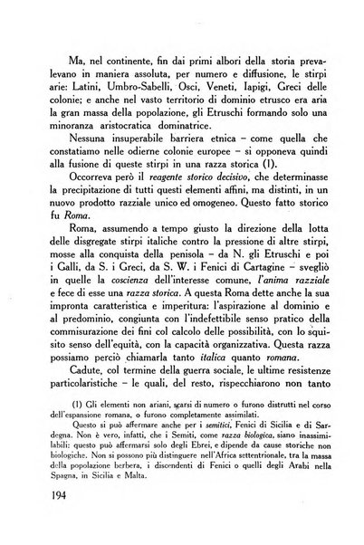 Razza e civilta rivista mensile del Consiglio superiore e della Direzione generale per la demografia e la razza