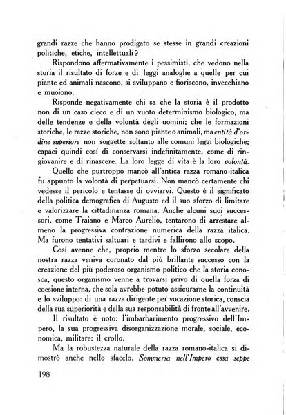 Razza e civilta rivista mensile del Consiglio superiore e della Direzione generale per la demografia e la razza