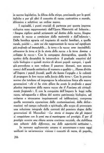 Razza e civilta rivista mensile del Consiglio superiore e della Direzione generale per la demografia e la razza